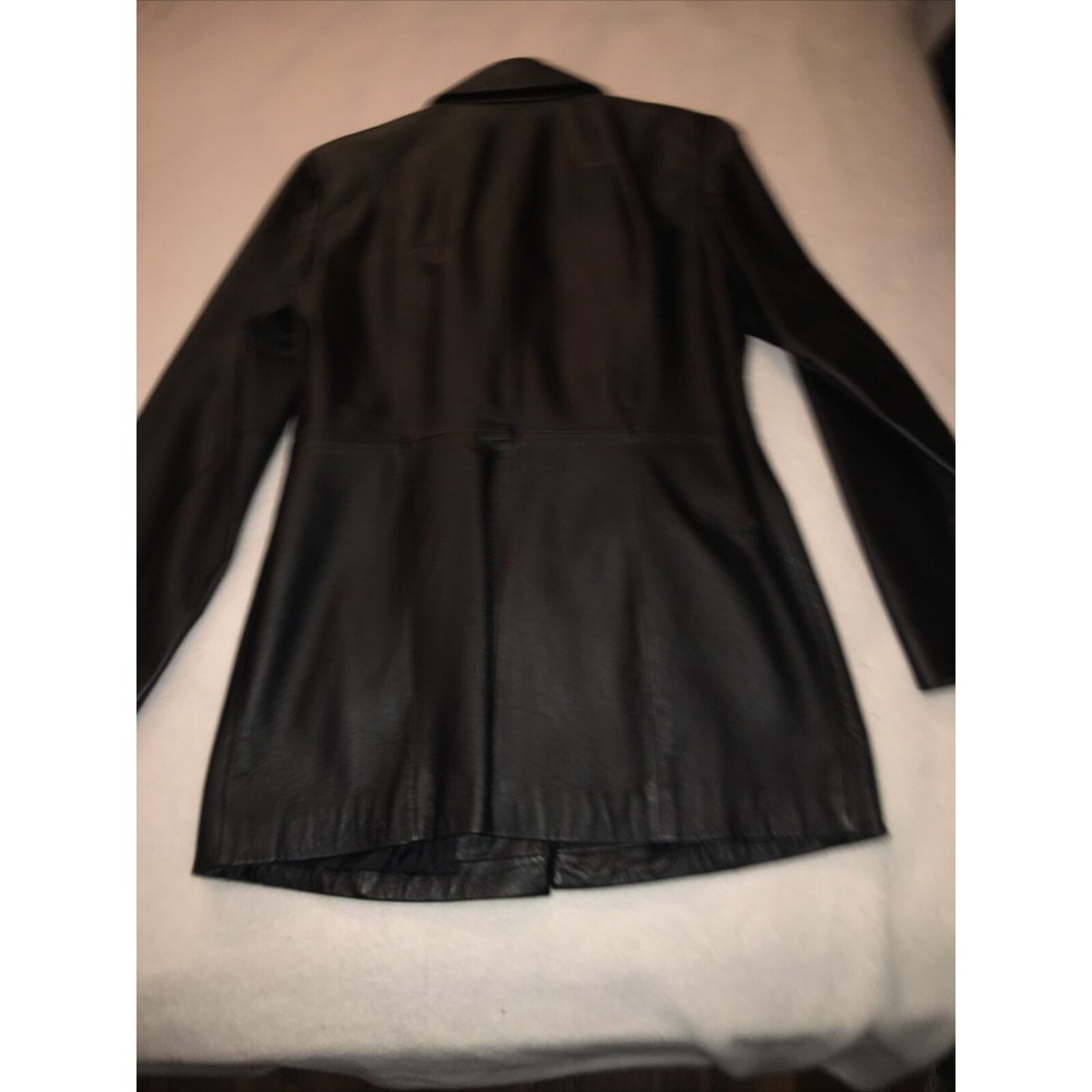 genuine Sonoma jean companies leather coat women’s size small - Picture 11 of 13